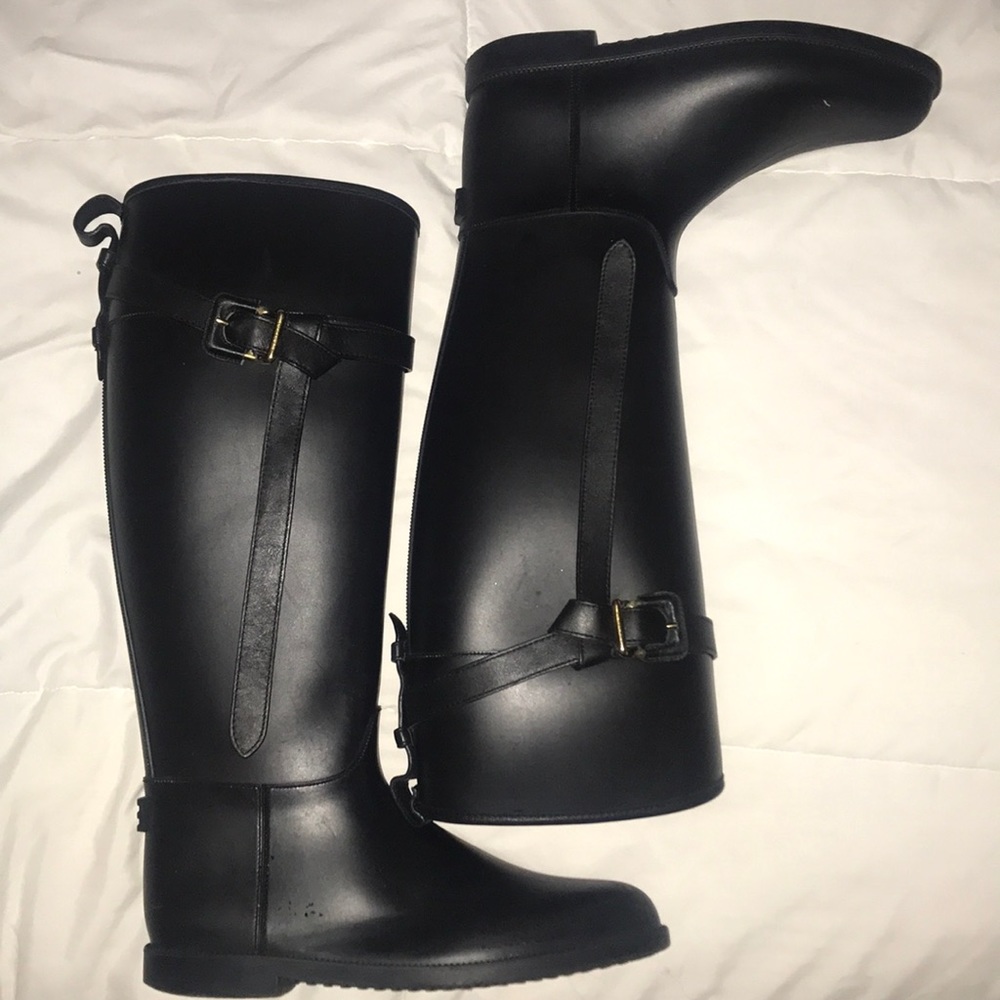 Burberry Riding Rain Boots